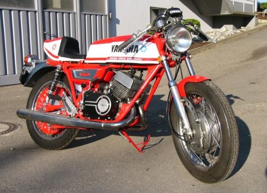 Gerd´s Yamaha von 1975 nicht Original